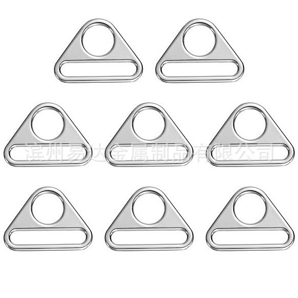 不锈钢三角环 各种规格异型环扣做 箱包五金配件批发 三角扣