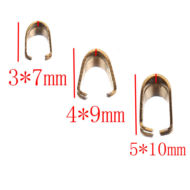 DIY accesorios de joyería COLLAR COLGANTE hebilla de semilla de melón hebilla de acero inoxidable boca equivocada melón semilla hebilla COLLAR COLGANTE hebilla
