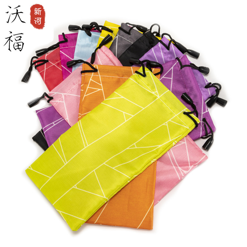 热卖太阳眼镜袋厂复合针二收纳袋超细纤维眼镜布袋抽绳束口袋批发