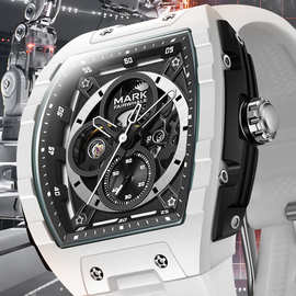 马克华菲Mark Fairwhale手表多功能夜光计时镂空爆款防水时尚石英