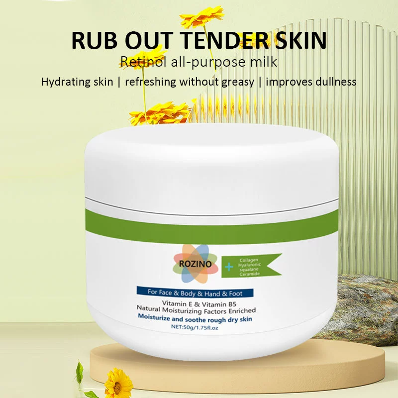 Полный английский трансграничный ретинол универсальный молочный крем для лица увлажняет успокаивающий ремонт сухой, мягкий увлажняющий уход