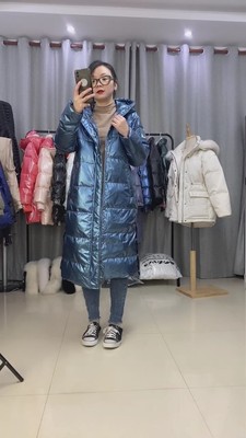 免洗羽绒服长款|ru