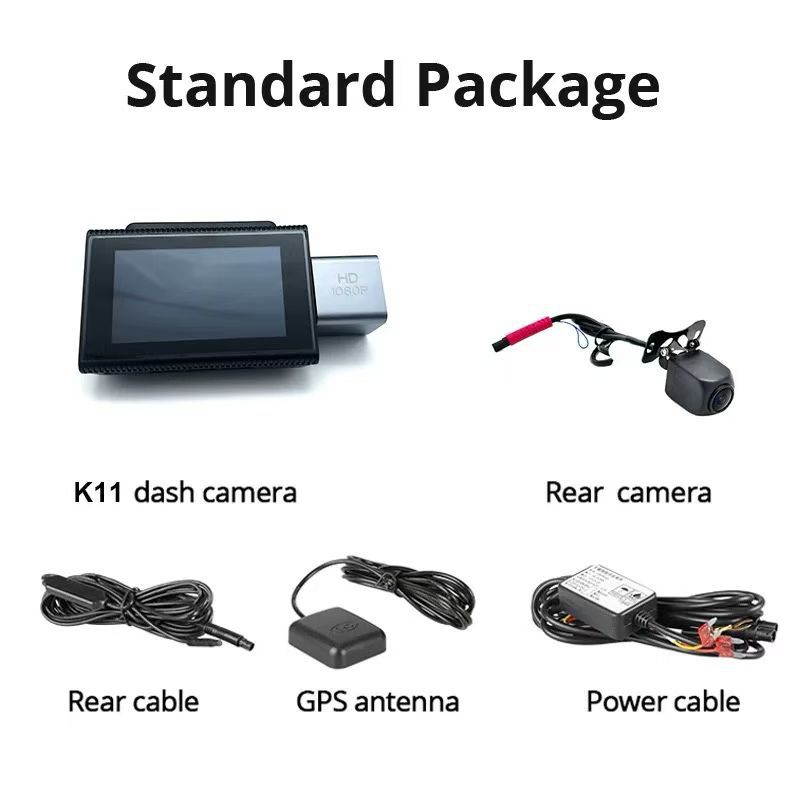 New 3-Inch 4g Android System Remote Monitoring Dual-Camera Dash Cam with Front and Rear Recording, Supports Overseas Use