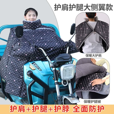 Windshield Quilt – Motorcycle front windshield - top-warm-style-shoulder-pads-leg-pads-neck-pads-multiple-warmers-kitten