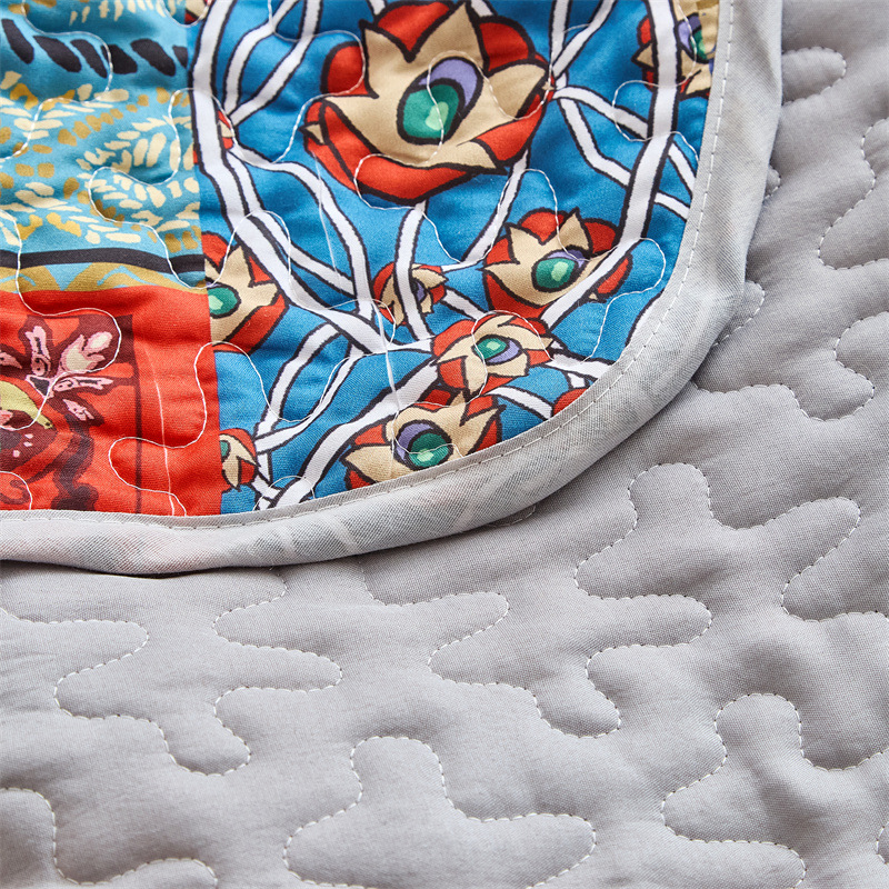 Bohemian Bedding Set With Digital Print For Bedroom Decor_voghion.com