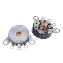 RV12平脚带开关 B10K B50K B103 B503 功放音量电位器 12MM直径
