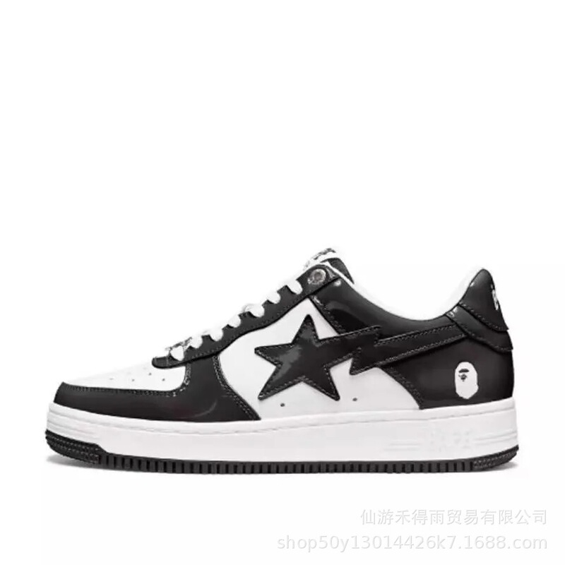 Cross-Border Ape Head Star Shoes for Men, Bape Sta Sports Sneakers for Women, Casual Versatile Non-Slip Height-Increasing Putian Shoes Trendy Cross-Border Ape Head Star Shoes for Men, Bape Sta Sports Sneakers for Women, Casual Versatile Non-Slip Height-Increasing Putian Shoes Trendy