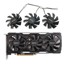 适用ZOTAC/索泰GTX1660 1660ti2060霹雳版X-GAMINGOC显卡散热风扇