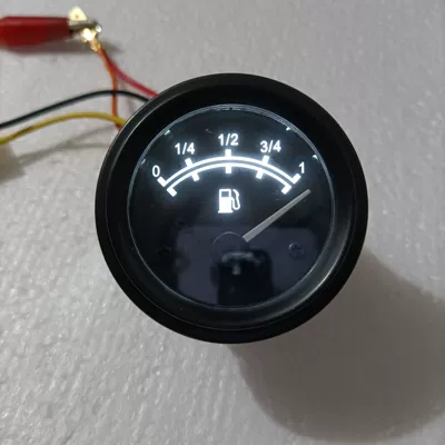 Fuel gauge 55mm12v24v pointer progress motor car yacht engineering vehicle ship fuel oil level gauge (automobile instrument) - 12v55mm-fuel-gauge