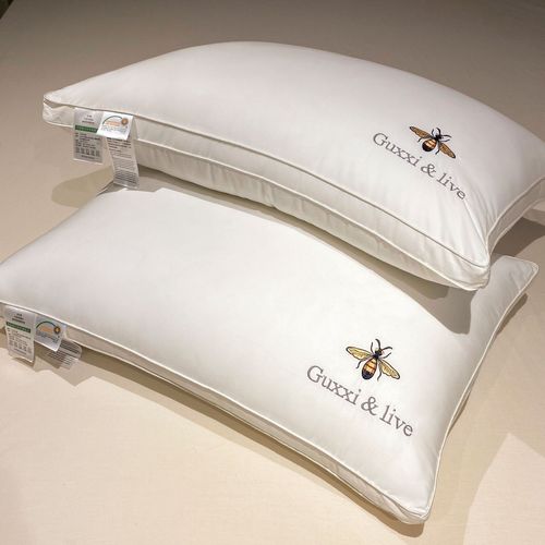 Soy fiber feather velvet pillow core five-star hotel pillow cotton B&B soft cervical spine single pillow wholesale
