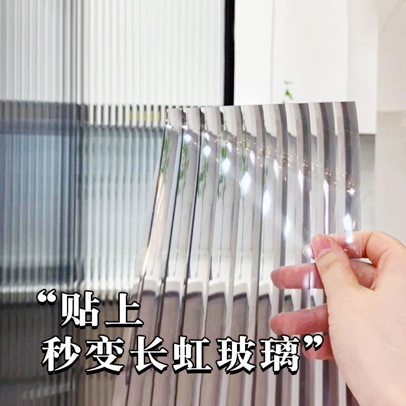 Glass transparent sticker for home use