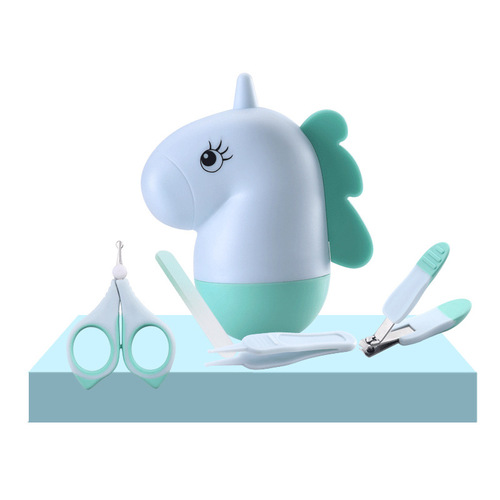 Baby nail clipper set Newborn baby nail care anti-pinch nail clipper set Infant manicure set