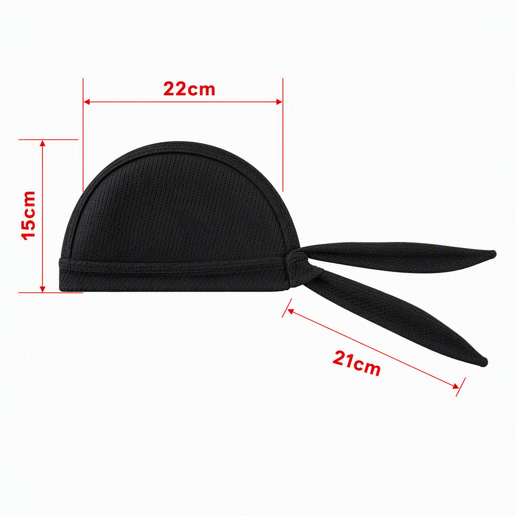 Gorro Pirata de Ciclismo Plástico con Protección Solar y Transpirable para Deportes al Aire Libre image 6
