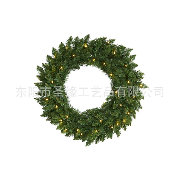 Pointed garland (with lights)
