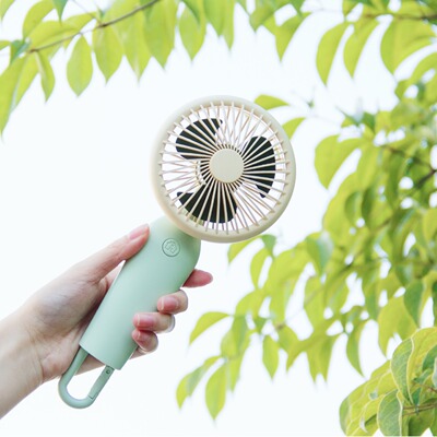 手持风扇登山扣手持风扇桌面风扇迷你小风扇便携式手持风扇|ru
