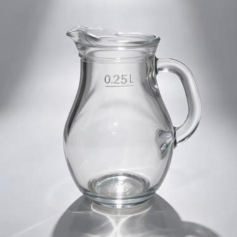 0.25L full-handle milk jug (60 pieces per box sold by the box)