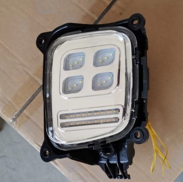 Luz diurna LED para Kia Bongo 2012-19, luz antiniebla Bongo con intermitente