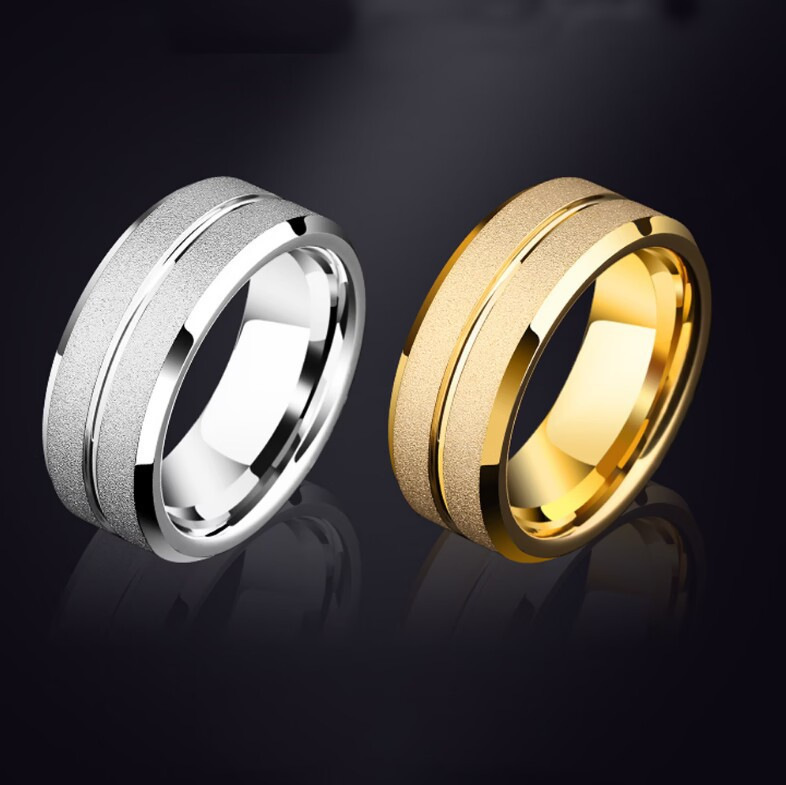 2024 new niche deep groove bevel edge bright sand pearl sand ring cross-border exclusive manufacturers large favorably 2024 new niche deep groove bevel edge bright sand pearl sand ring cross-border exclusive manufacturers large favorably
