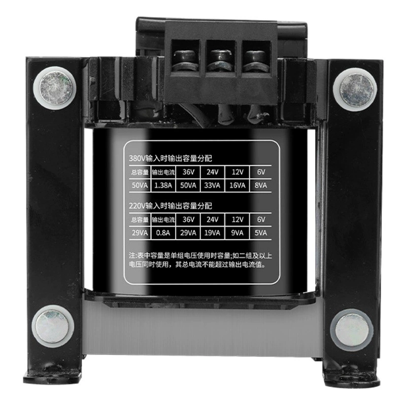 Трансформатор управления Chint NDK BK-50VA 100 380 В трансформатор 220 Трансформатор 2 на 12 В 24В 36В изоляционный станок