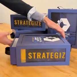 抽拉变图盒定制光栅变换图片便利店盲盒收纳盒展示框灯串背景图