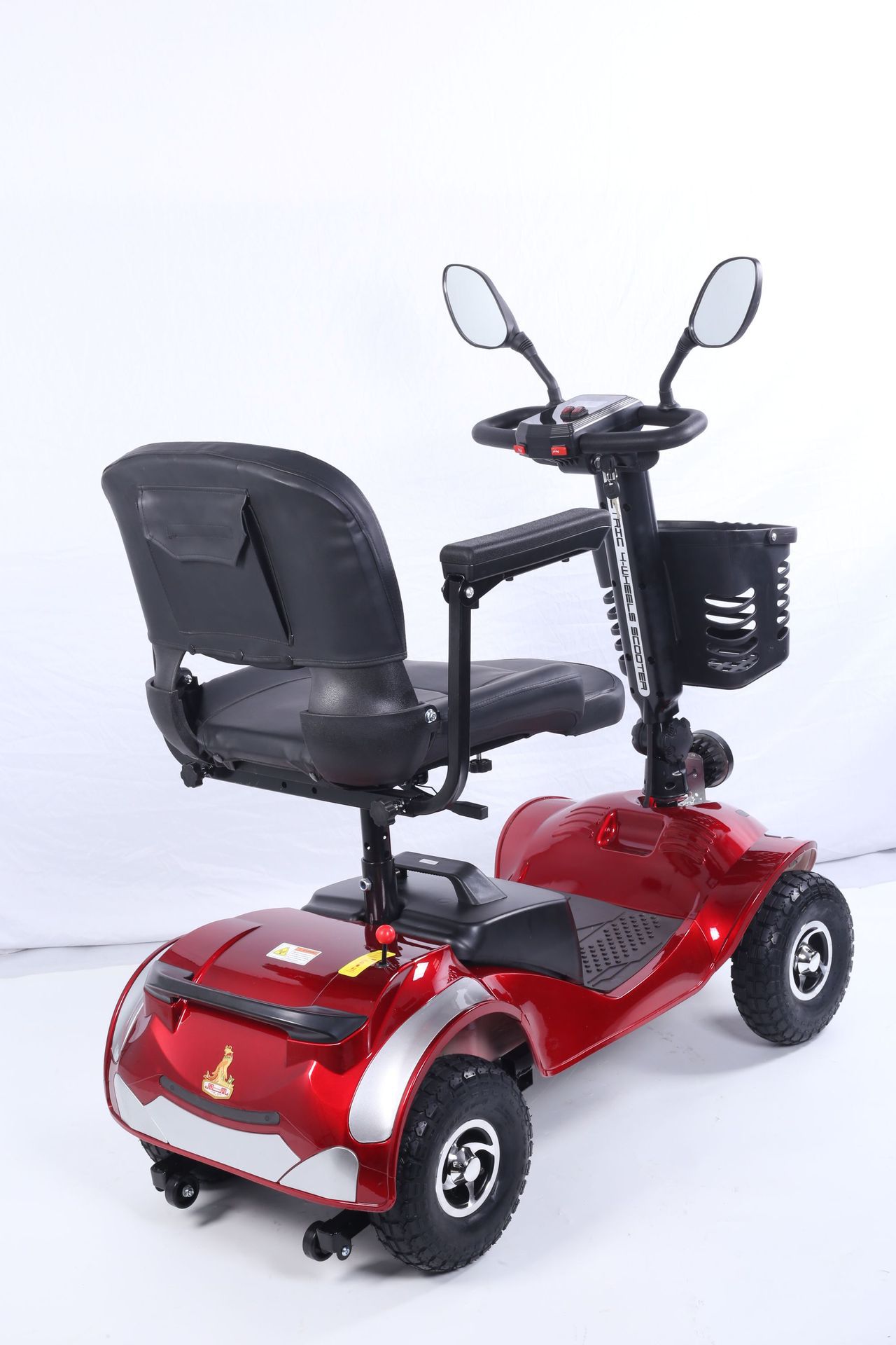 Elderly scooter mini elderly car low-speed four-wheel electric car safety brake electric car foldable