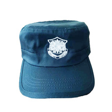 新式物業門衛保安綉花便帽工作服安保訓練服配件夏季透氣鴨舌帽