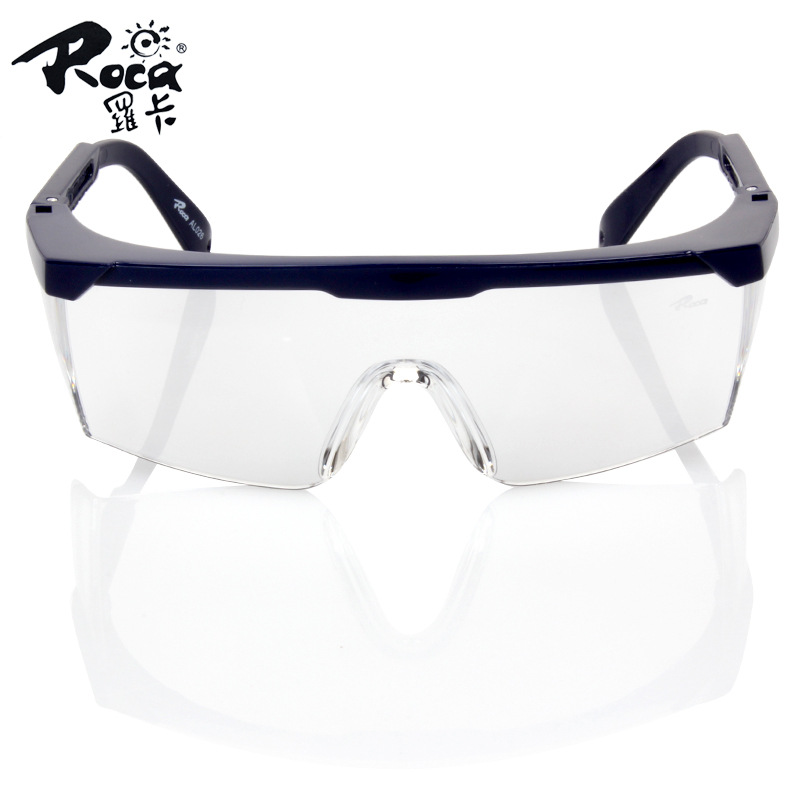 ROCA AL026 gafas de protección a prueba de polvo a prueba de arena ciclismo anti-impacto UV gafas de protección contra el trabajo transparentes