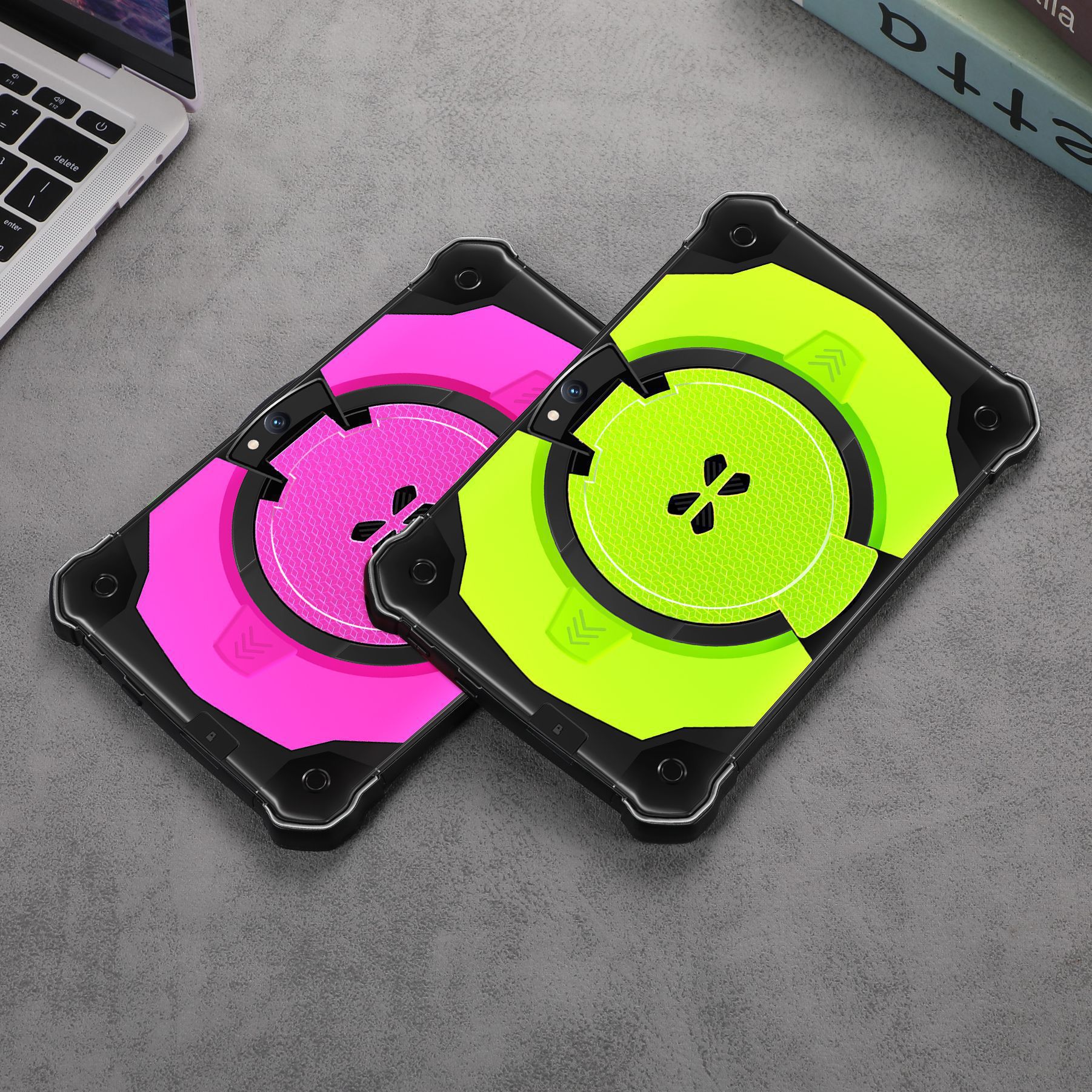 Cross-border long battery life 2026 new 7-inch mecha children's learning tablet 6+128 Android 12WiFi 2