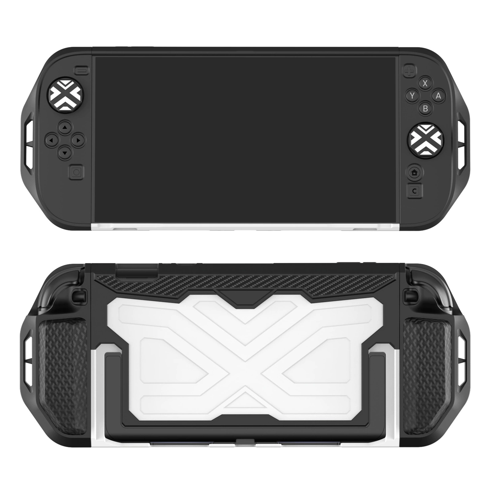 Nintendo Switch 2 меха защитный чехол NS2 раздельный TPU+PC оболочка защитного чехла, аксессуары Switch2