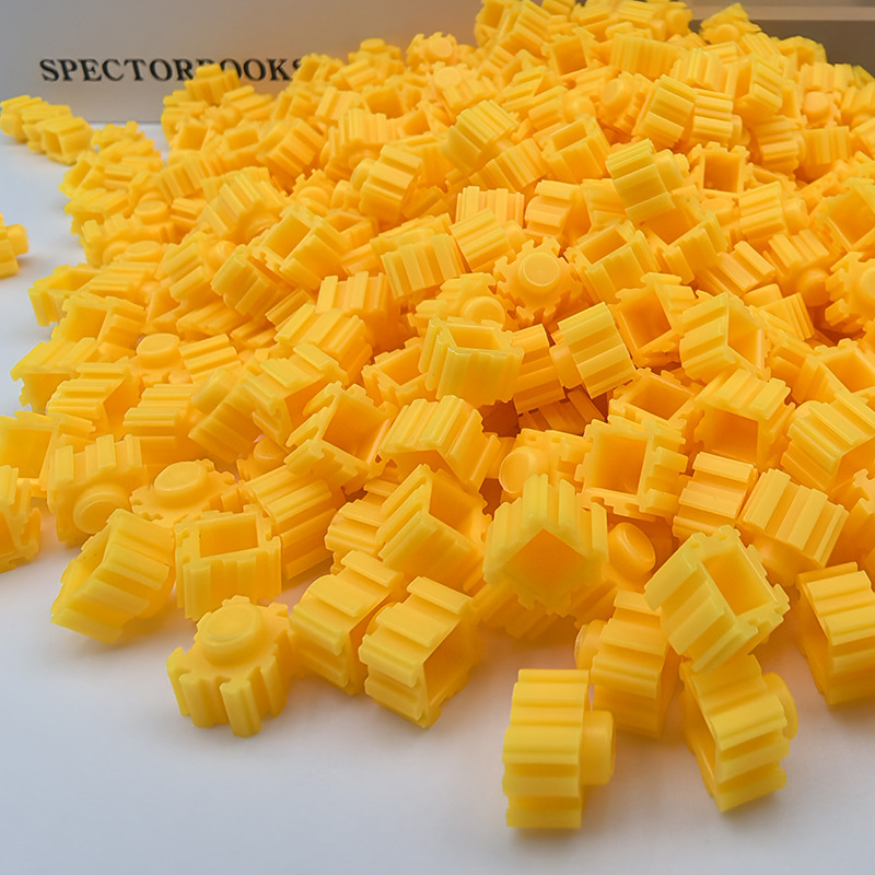LEGO-kompatible 8mm kleine Teilchen Schüttgut Bausteine Großhandel Kinder Bastelzubehör Bildungs-Puzzlespielzeug