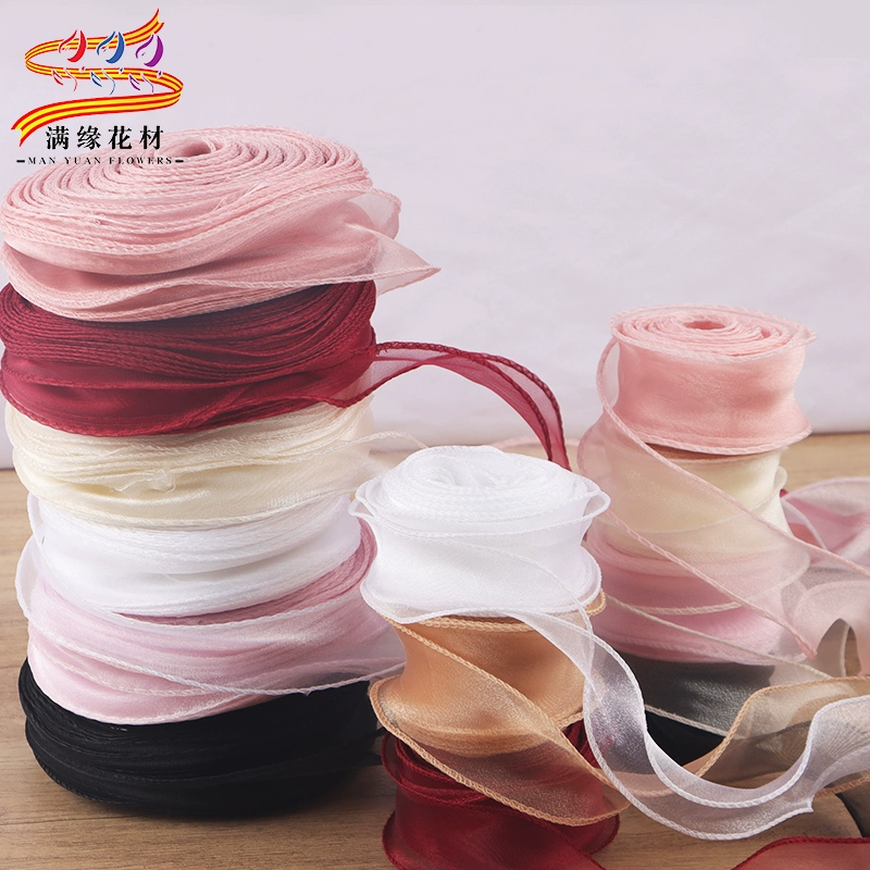 40 размеров большой рулет рыбьего хвоста ленты цветочный упаковочный материал цветочный магазин подарочная упаковка цветочная лента