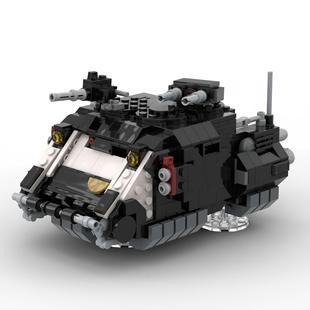 Cross-Border Hot Selling Star Warrior Moc Warhammer Mecha Dreadnought Male Assembled Building Blocks Compatible with Lego Set Model