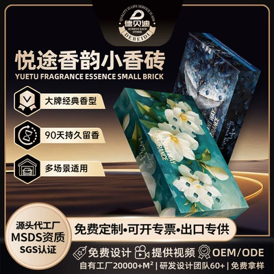 Cross-border Amazon Debedi Car Fragrant Bricks Lasting Fragrance and Odor Removal Large Capacity Interior Aromatherapy tik Hair