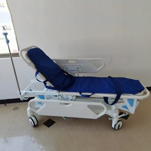 ABS two guardrails four guardrails lift transfer flat car manual transfer patient cart surgical docking car stretcher car