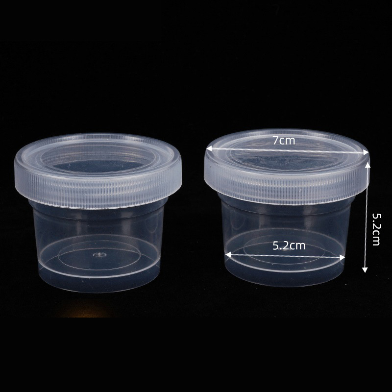 冰淇淋杯甜品塑料包装盒坚果布丁慕斯杯儿童玩具彩泥水晶泥包装盒