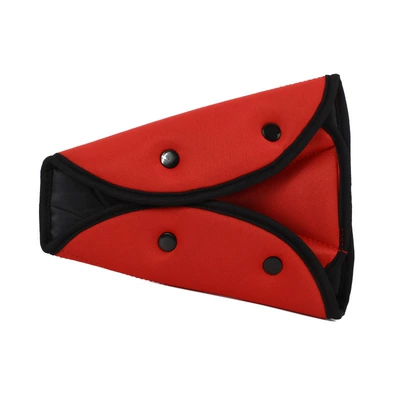 Belt Holder, Seat belt shoulder pad - triangle-retainer-red-235185cm