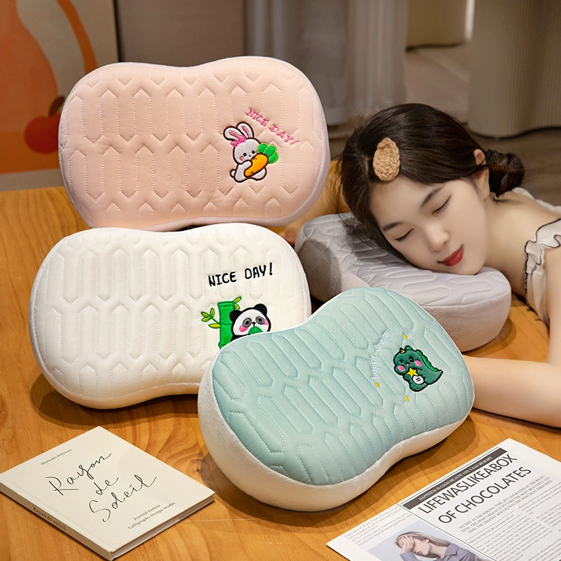 Латексная Хлопчатобумажная подушка для сна Студенческое общежитие Одиночная подушка для взрослых Подушка для сна портативная маленькая подушка