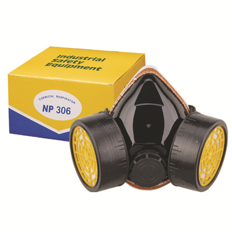 双罐防毒面具 防有毒甲醇喷漆气体