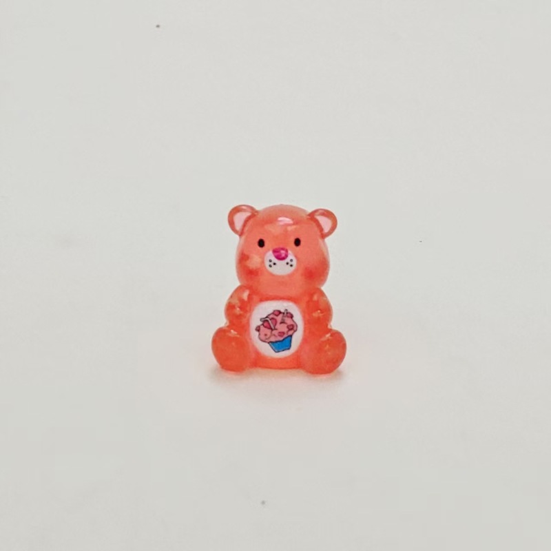 夜光中号彩虹熊diy饰品配件 娃娃屋包包手机链挂件卡通桌面小摆件|undefined