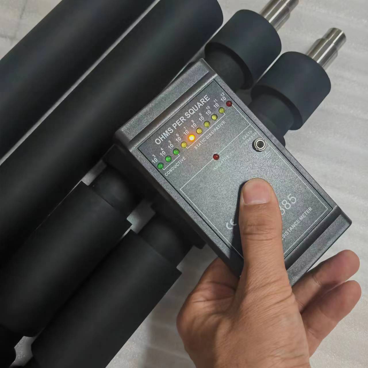 巨好用  东莞隆盛胶辊橡胶硅胶聚氨酯防静电导电胶辊生产包胶翻新