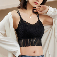 蕾絲吊帶背心女美背裹胸打底衫內搭防走光抹胸文胸內衣夏網紅同款