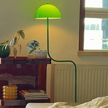 蘑菇台灯简约客厅沙发边艺术落地灯创意卧室床头丹麦翡翠豆芽灯