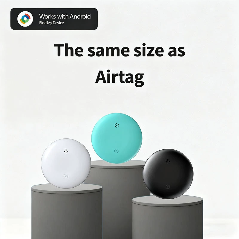 Водонепроницаемый локатор для IOS и Android подходит для поиска двухстороннего устройства против потери питомца findmy airtag через границу