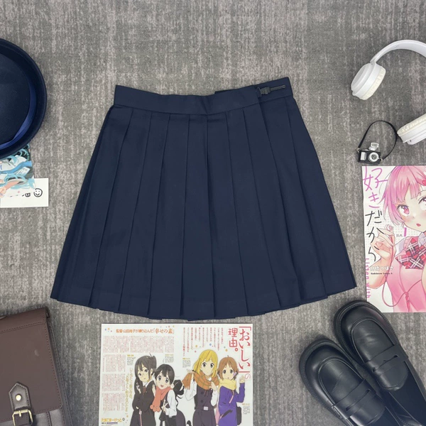 Single piece of blue skirt 42cm + calf socks