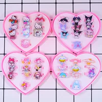 Мультфильм Sanrio девочка детское кольцо Кольцо кулуми принцесса игрушка мальчик детский сад маленький подарок любовь коробка