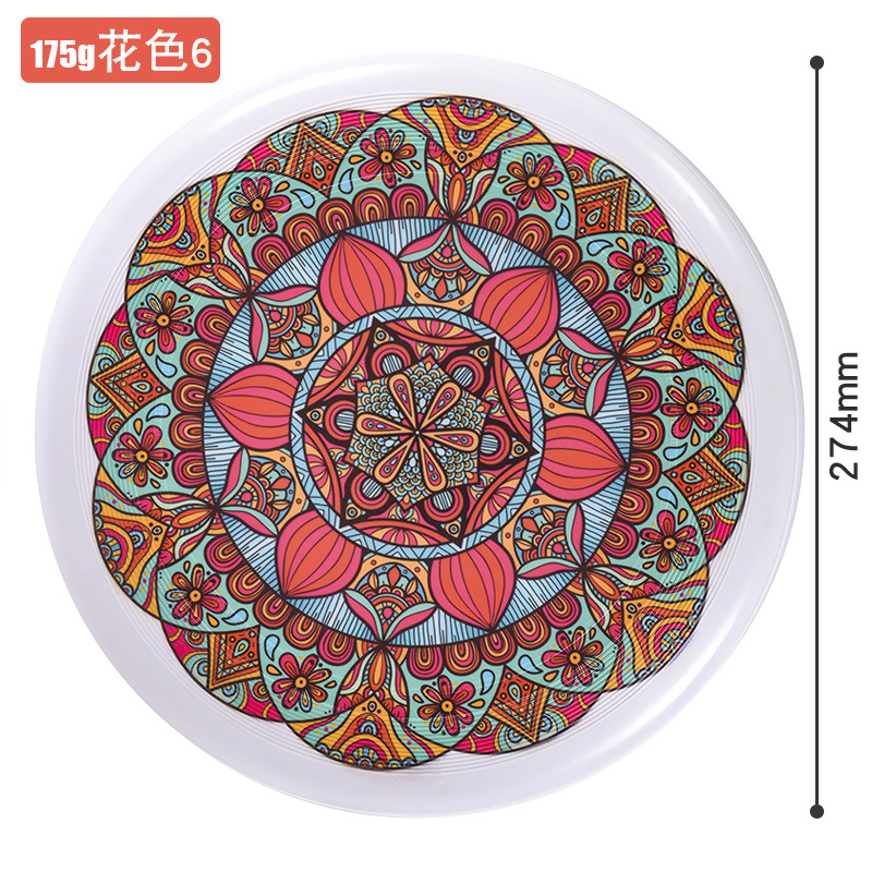 Aisenwer extremo Frisbee deporte mandala 175g profesional para adultos arena al aire libre competición de construcción de grupo plato volador