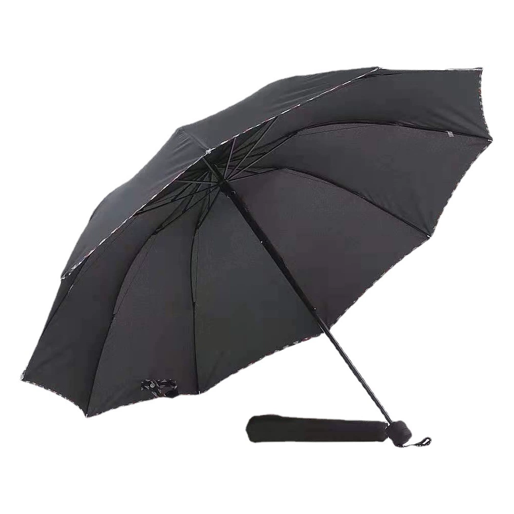 Британский супер-большой зонт для мужчин и женщин, двойной солнечный и дождливый зонт для трех человек, очень большой усиленный студенческий складной утолщенный зонт от солнца