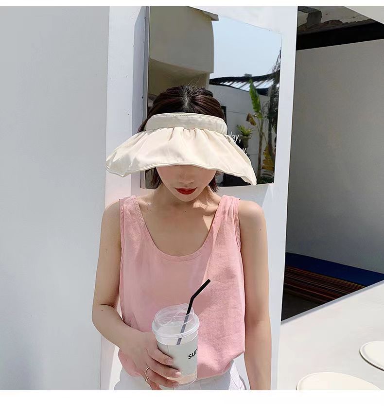 Women's Elegant Basic Simple Style Solid Color Big Eaves Sun Hat display picture 2