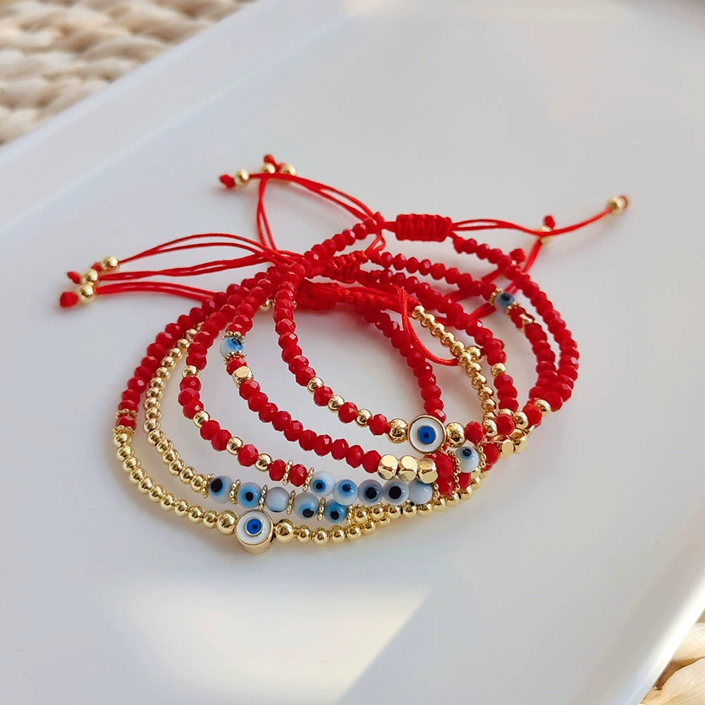 handmade beaded bracelet, брендовая бижутерия, универсальный этнический кристальный браслет, DIY, европейский стиль, этнический стиль