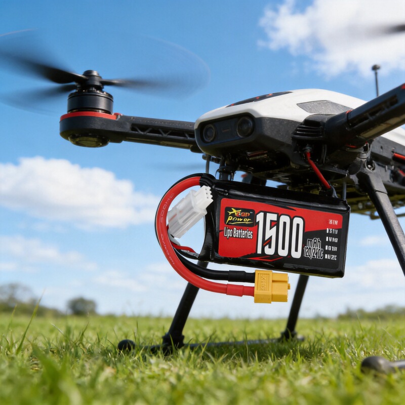 1500mah Polymer High Rate Lithium Battery 22.2V Wholesale A Crossing Machine FPV 6S Model UAV